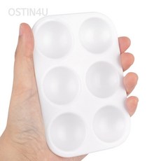 오스틴포유 미술용 미니 팔레트 6구 휴대용미니미술팔레트