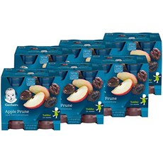 거버 사과 자두 주스 비GMO 농축액 주스 유아용 팩당 Gerber Apple Prune Juice Non-GMO Juice from Concentrate Made for