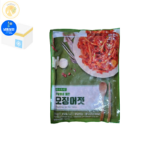 반찬단지 무말랭이 오징어젓 오말랭이 무침 품은 오징어젓갈, 6개, 1kg