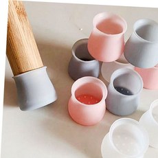 식탁커버 식탁 의자 발커버 소음방지 보호캡 4P, 핑크4P