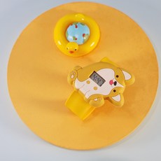 兒童卡通動漫數字動物電子拍拍圈手環男女童手錶