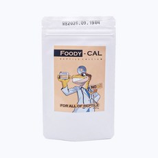 푸디칼 NO D3 칼슘제 야행성 도마뱀 파충류 크레 크레스티드게코 칼슘, 50g, 1개