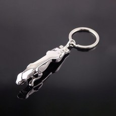 선물용 재규어 열쇠고리 고급형 표범장식 자동차 키링