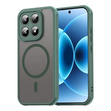 샤오미 17T 프로 17 맥스 15 울트라 필 프로스티드 케이스레드미 노트 플러스 4G 5G 마그네틱 충격 방지, 02 샤오미 17Ultra, 01 녹색