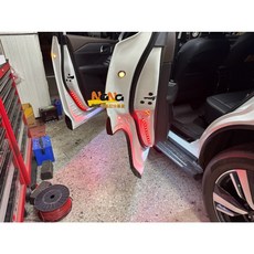 娜娜汽車 日產 T33 X-TRAIL LED 車門警示燈 照地燈 台灣製造 保固一年, 1個