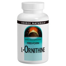 SOURCE NATURALS 左旋鳥氨酸粉, 100g, 1罐