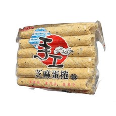福義軒手工芝麻蛋捲 台灣傳統零食 酥脆口感 伴手禮首選, 500g, 1個