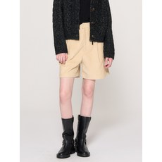 매장정품 제너럴아이디어 클래식 코듀로이 버뮤다 팬츠 [CREAM] WBD3L12506