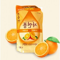 오렌지 주방세제 리필 1.1L 2개 주방세제1종 야채세정제 1종세제, 1개, 1g, 1ml