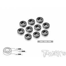 볼베어링 Ball Bearing 5x10x3mm (10pcs.) (#BB-5103-10), 10개, 기본