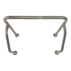 DIY合作社 正304不鏽鋼面盆扶手 洗手台扶手 殘障廁所安全扶手 老人行動輔助, 銀色, 1個