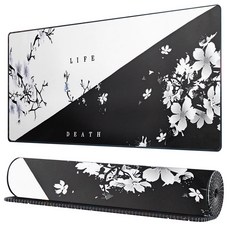 벚꽃 논슬립 마우스패드 e스포츠 사무용품 400*800*2MM, 1개, 스타일 9