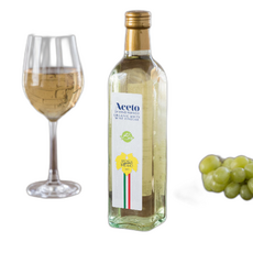 안드레아 밀라노 유기농 화이트와인 식초, 1개