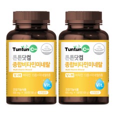 튼튼닷컴 종합비타민미네랄 [6개월분], 180정, 2개