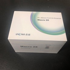 비너스 옵틱스 라오와 90mm f/2.8 2x 렌즈 울트라 매크로 APO (소니 E 캐논 RF 라이카 니콘 M4/3 호환) ●