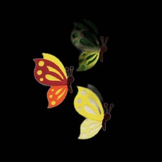 펠트 옆나비 좌 환경판꾸미기 봄 게시판 소품 안내판보드