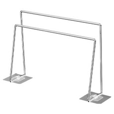 아리코 304 스테인리스 주방 행주걸이 2단, 1개