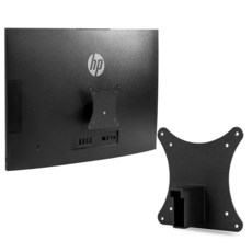 모니터 암/마운트 VESA 브래킷 어댑터 HP 올인원 PC (ProOne 440 G9 24-f0006ng) 100 x 100mm 75 x 75mm 블랙