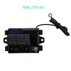 R8B-27M-6V 리모컨 수신기 어린이 전기 자동차 27Mhz 교체 부품., 02 R8B-27M-6V