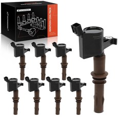 A-Premium 포드 링컨 및 머큐리 차량과 호환되는 점화 코일 팩 8개 - V8 4.6L 5.4L 6.7L 7.3L - 익스페디션 2008-2014 익스플로러 2008-, A-Premium 포드, 링컨 및 머큐리 차량과 호환되