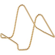 바드의 트위스트 D 5.5인치 4인치 와이어 톤 이젤 W 3.5인치 골드 x H 스탠드, 1