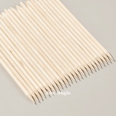 네일아트 우드스틱 25개 세트, 1개