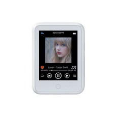 MP4플레이어 재생 음악 디지털 워크맨 하이파이, 공식 표준 패키지, 화이트 터치스크린 블루투스 포함, 128GB