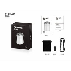 RUNWE Rs89 電動刮鬍刀 便攜旅行 全身水洗, 標配, 1個