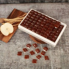 국산 배도라지엿 126개 어르신 간식 시험 합격 엿, 1개, 1g