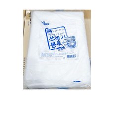 에코프랜드 쓰레기봉투흰색 100L 78x95cm 50매X6개, 1개, 1ml