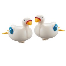 QDY 물 감각 소년 소녀를위한 아이 동물, 10cmx6cmx8cm, 플라스틱, 하얀색, 1개