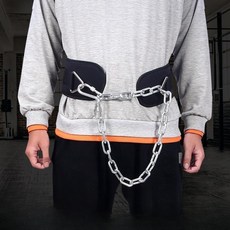 까마느 헬스 중량벨트 턱걸이 풀업 쇠사슬 철봉 무게 증량, 블랙