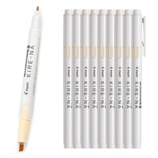 PILOT 키레나 페일 컬러 형광펜, 10개, 페일 오렌지, (키레나)