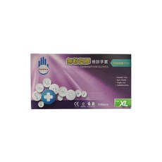 PROTOS 無粉PVC檢診手套, 1個, XL