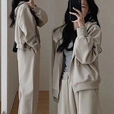 小香風套裝 休閒套裝 兩件套 韓版春秋冬季女裝 時尚休閒運動套裝