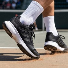 아디다스 남성 테니스화 게임코트 블랙화이트 신발 코트화