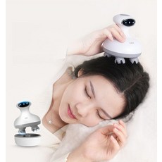 전동 두피마사지기 두피관리 자동 두피브러쉬 두피건강 케어, 레벨 1 드립 에디션, 기본 모델명/품번