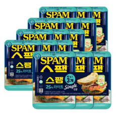 스팸 싱글라이트, 80g, 15개