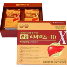 광동 리버엑스-10 밀크씨슬 4개월분, 120정, 1개