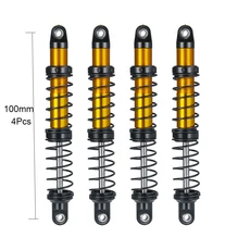 AXSPEED 알루미늄 오일 완충기 Axial SCX10 90046 TRX-4 1/10 RC 카 업그레이드 부품 70mm 4 개