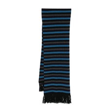 돌체앤가바나 중고 2000's 스트라이프 프린지 울 스카프