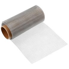 uxcell 6 메쉬 79"x10" 철망 316 스테인레스 스틸 공기 환기 필터 스크린 창용 스크린 메쉬 DIY 프로젝트 환기구 커버 필터링 동물 울타리, 1개