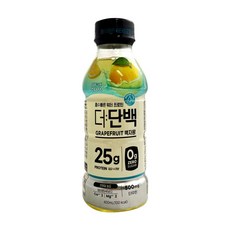 더단백 워터 프로틴 백자몽, 400ml, 10개