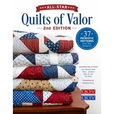 (영문도서)All-Star Quilts of Valor 2nd Edition: 37 Patriotic Patterns from Star Designers Paperback, Schiffer Craft, English, 9780764371356