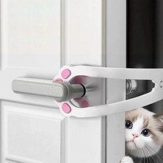 크레용펫 냥젤리 안전문 고정 도어스토퍼, 1개, 기본