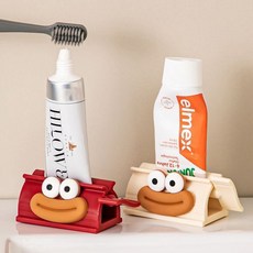 치약짜개 엉클 스탠드 2개세트 95716EA 1(ea), 아이보리+레드