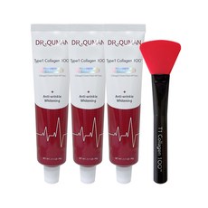 닥터큐먼 콜라겐팩 프리미엄 60g 3개+전용스파출라
