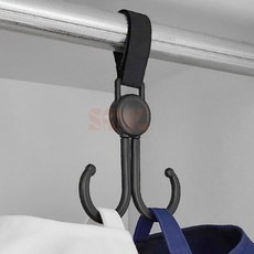 2구 후크고리 유모차가방걸이