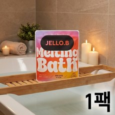 젤로비 욕조젤 가루를 물에 풀면 젤로 변하는 입욕젤, 1개, 100g