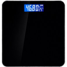 스위스윙거 가정용 디지털 LCD 체중계, 1개, 블랙, Apic-sw